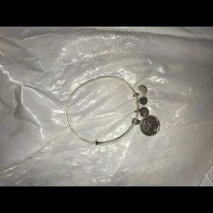 Alex and Ani silver C bangle